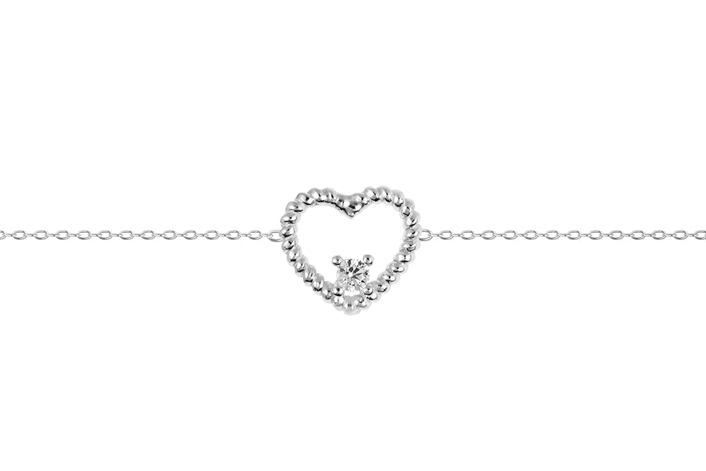 Silver Bracelet – Classic Love
