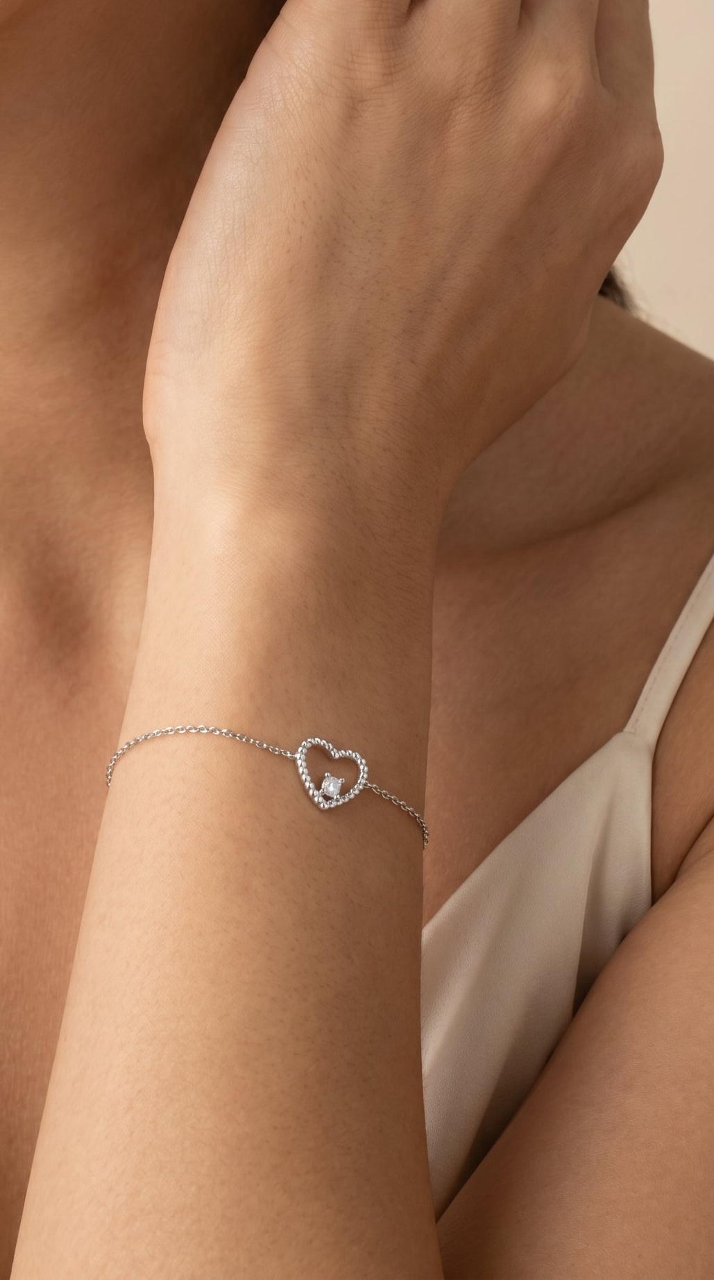 Silver Bracelet – Classic Love